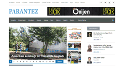 Desktop Screenshot of duzceparantez.com